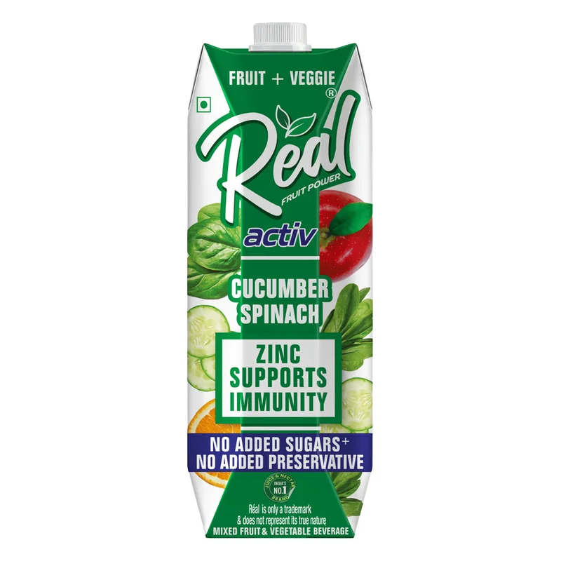 Real Activ Cucumber Spinach Juice