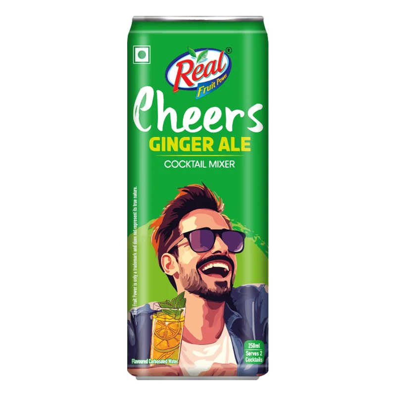Real Cheers Ginger Ale Mixer