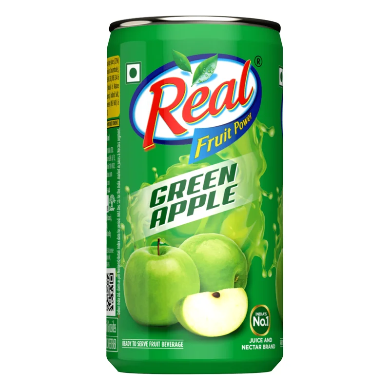 Real Fruit Power Bites Green Apple Drink