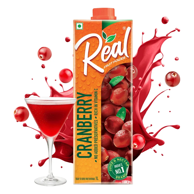 Real Fruit Power Cranberry Juice