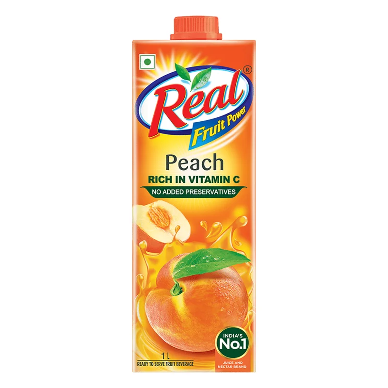 Real Fruit Power Peach Juice