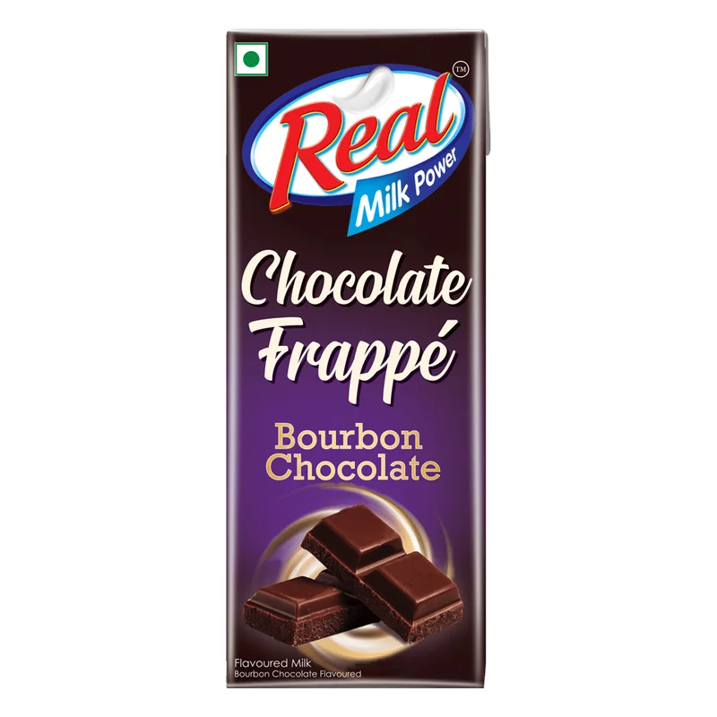 Real Milk Power Chocolate Bourbon Frappe Milkshake
