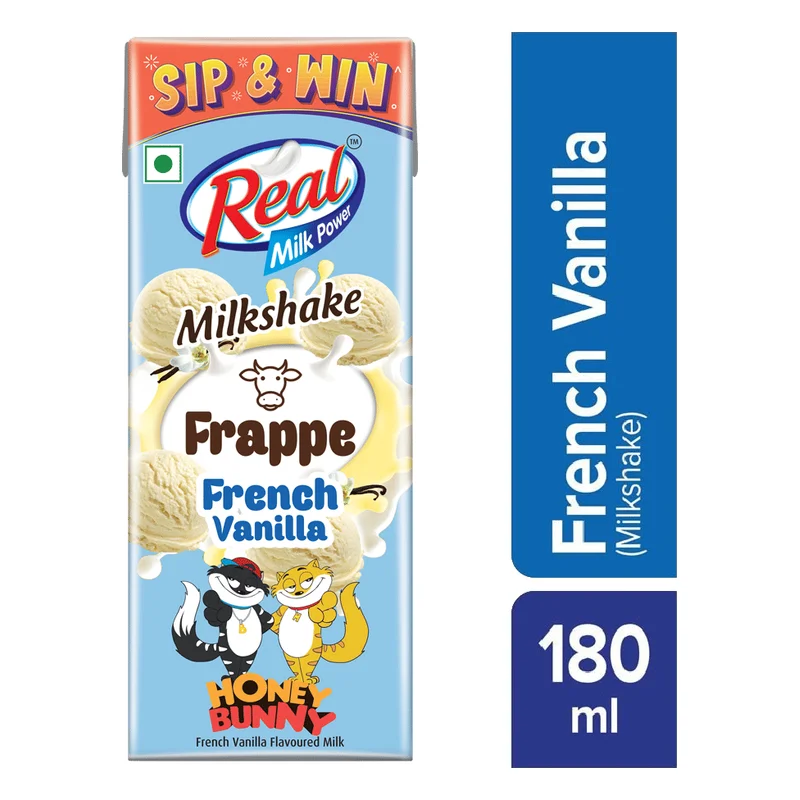 Real Milk Power French Vanilla Milkshake