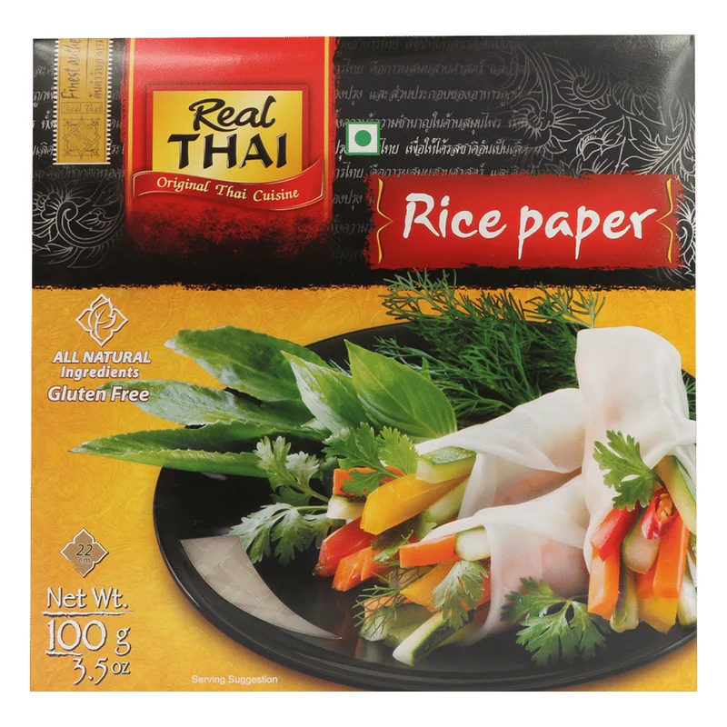 Real Thai Rice Paper - Round, 22 cm