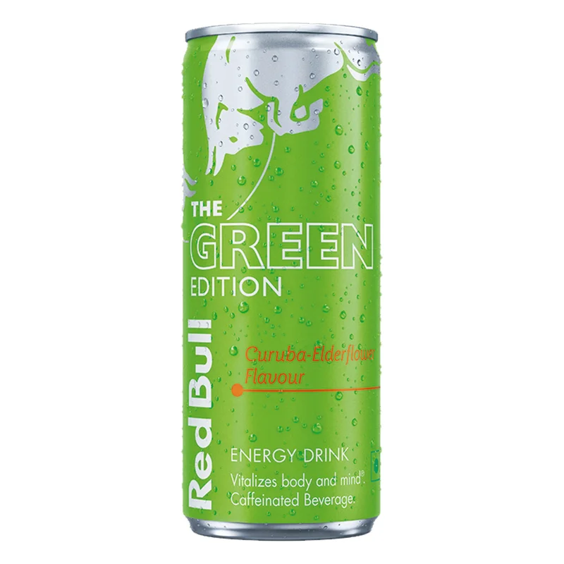 Red Bull Green Edition Energy Drink - Curuba Elderflower
