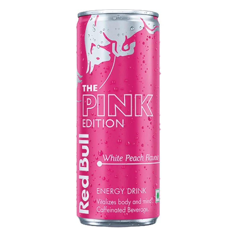 Red Bull Pink Edition Energy Drink - White Peach