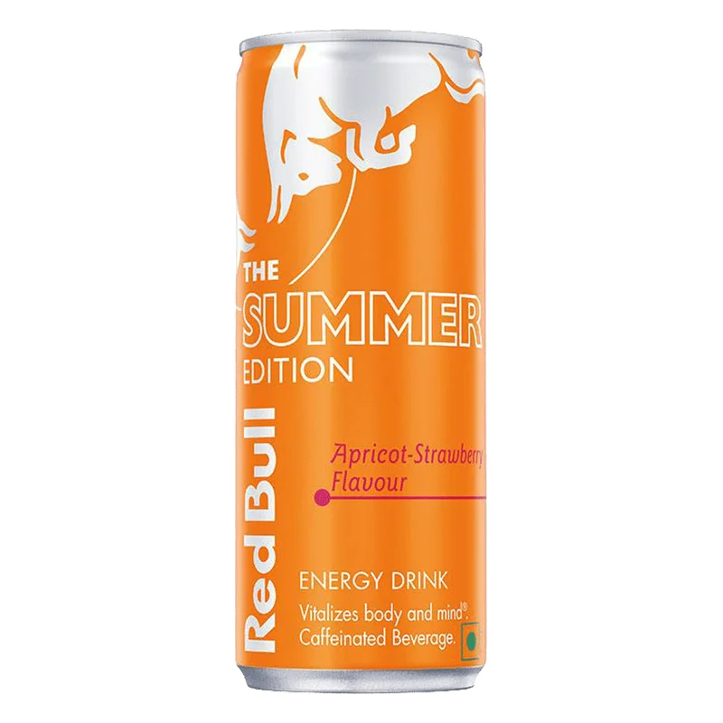 Red Bull Summer Edition Energy Drink - Apricot Strawberry