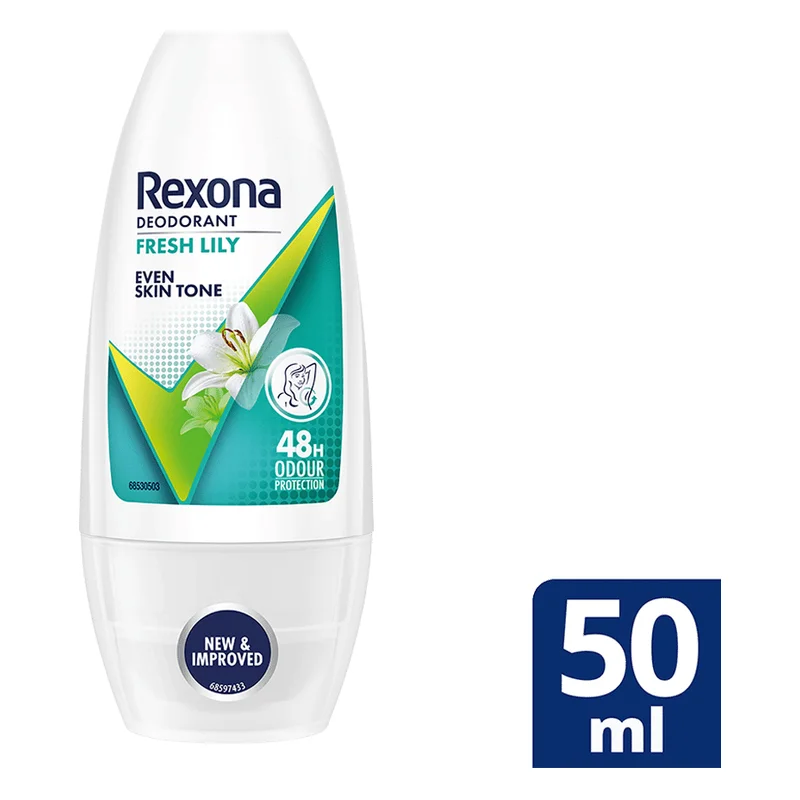 Rexona Fresh Lily Even Skin Tone Roll-On Deodorant