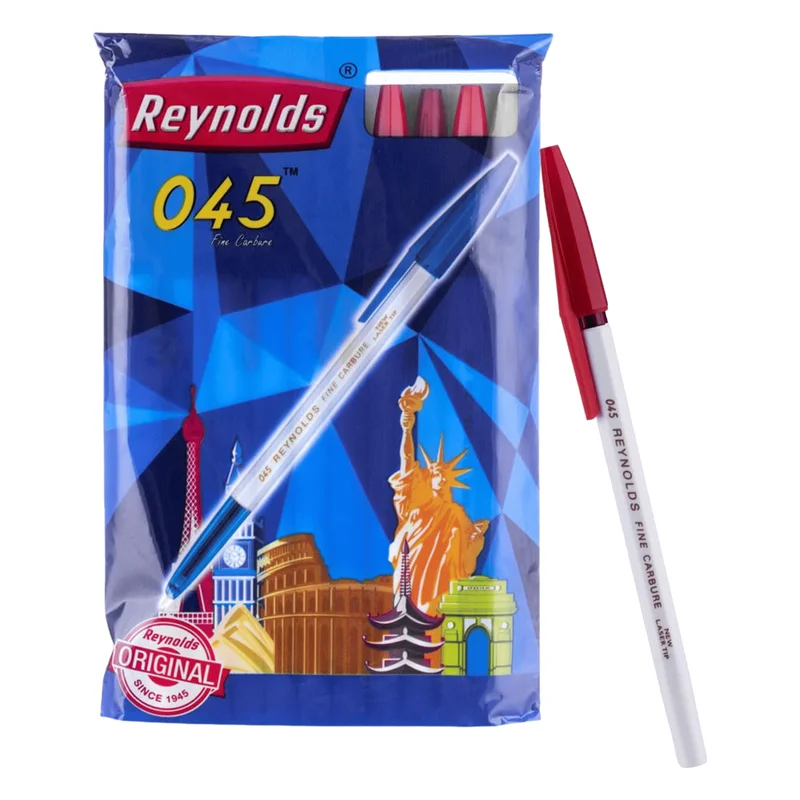 Reynolds 045 Ball Pen Red