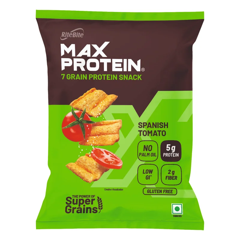 RiteBite Max Protein 7 Grain Snack - Spanish Tomato