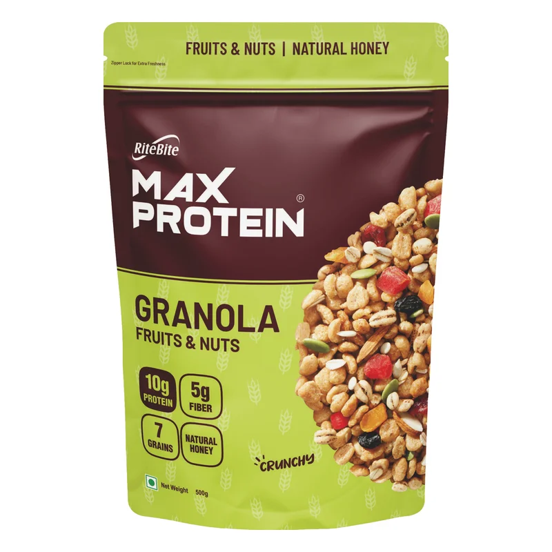 RiteBite Max Protein Granola - Fruits & Nuts