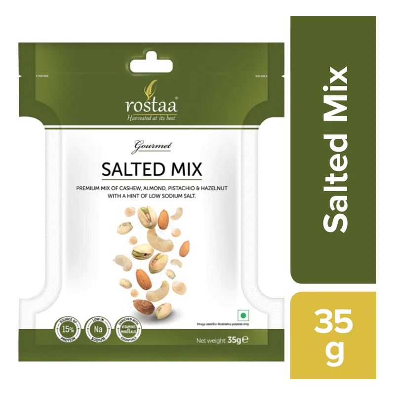 Rostaa Gourmet Salted Dry Fruits Mix