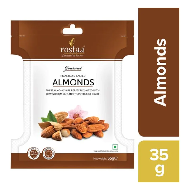 Rostaa Roasted & Salted Almonds