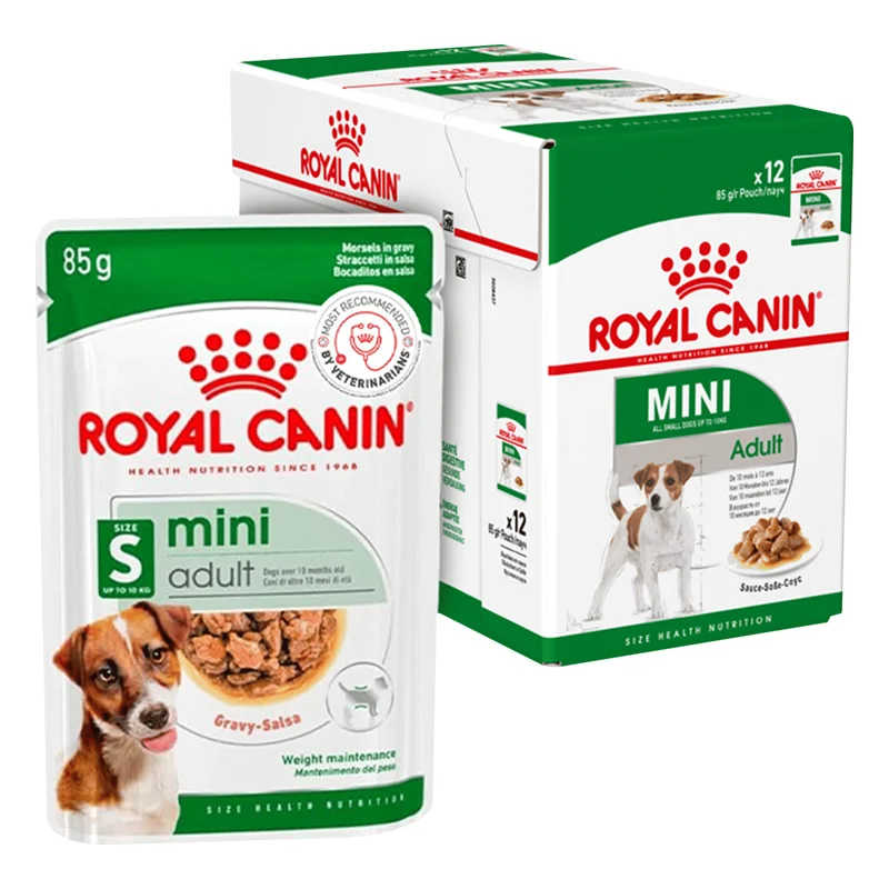 Royal Canin Mini Adult Wet Dog Food - Morsels in Gravy