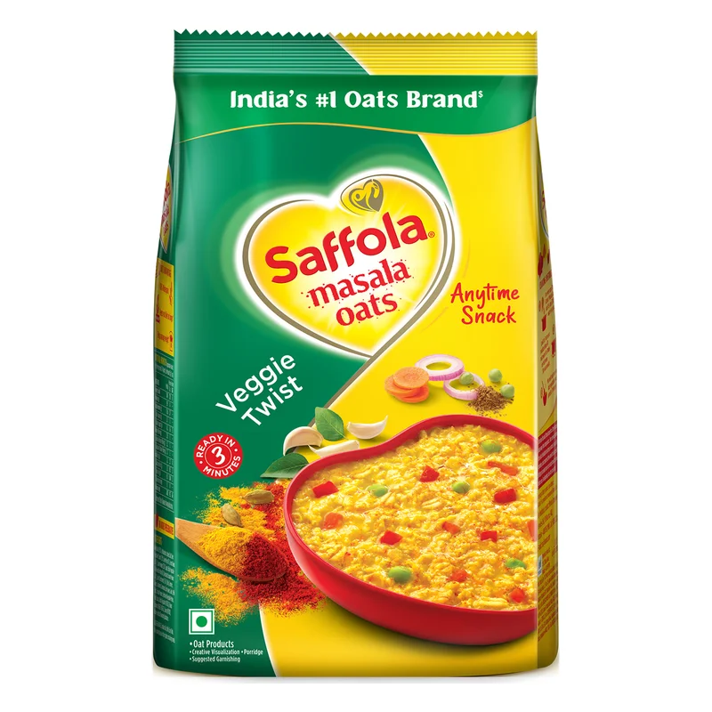 Saffola Masala Oats - Veggie Twist