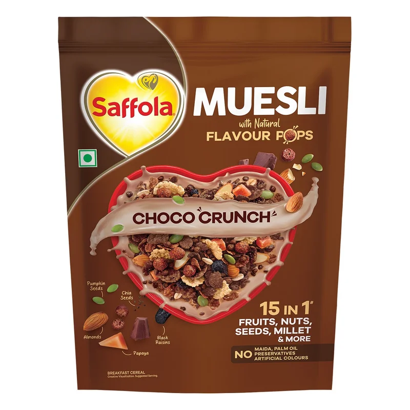 Saffola Muesli Choco Crunch
