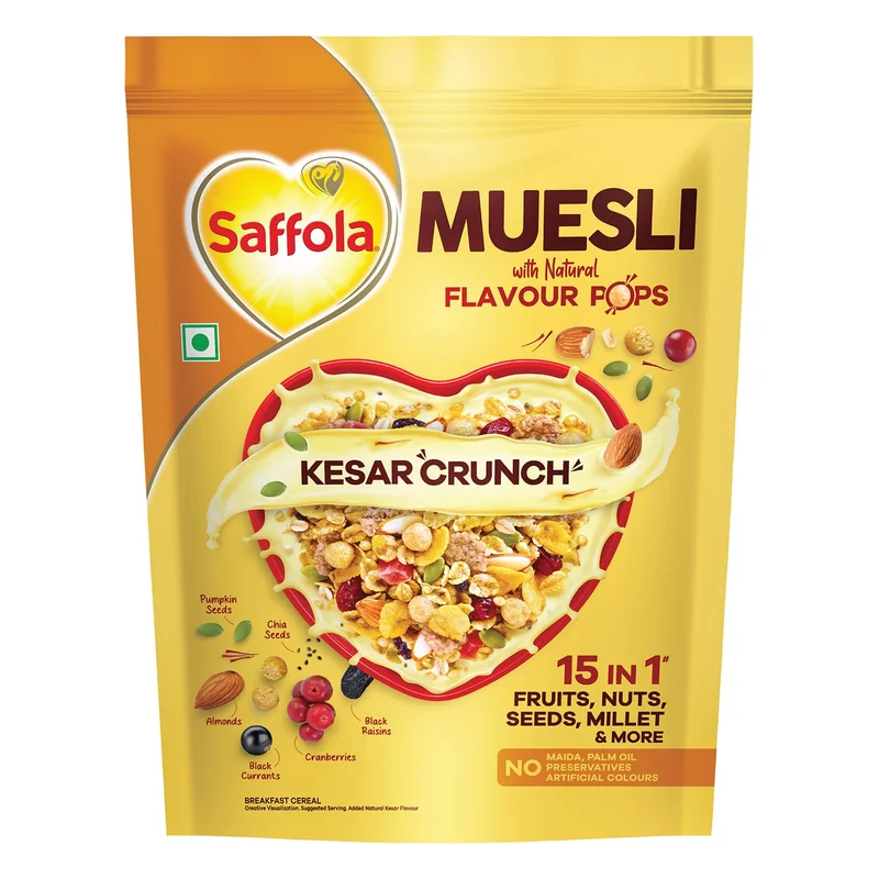 Saffola Muesli Kesar Crunch
