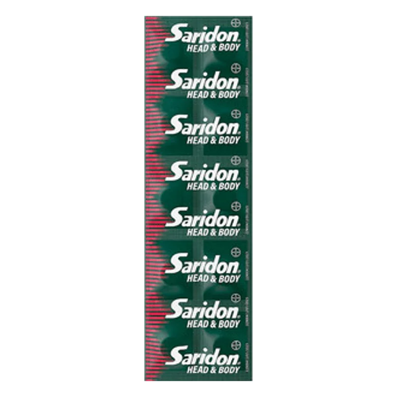 Saridon Head & Body Tablets