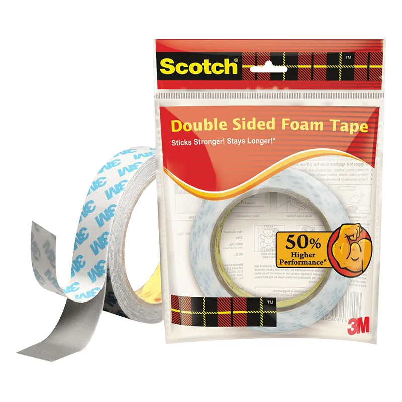 Scotch Double Sided Foam Tape - 1in x 0.75m