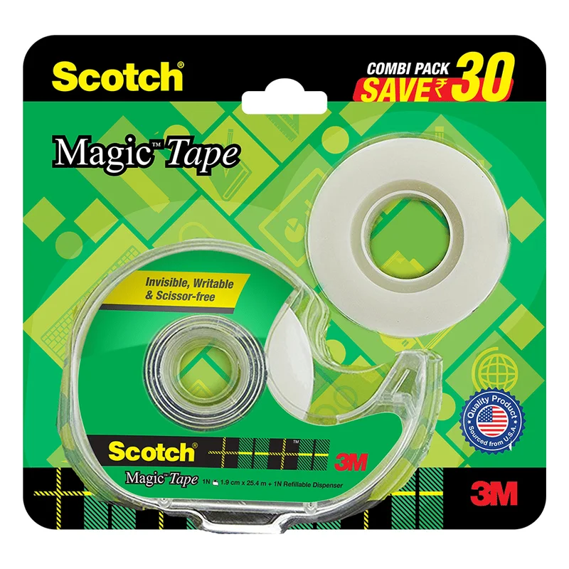 Scotch Magic Tape Combi Pack 810D - Dispenser + Refill