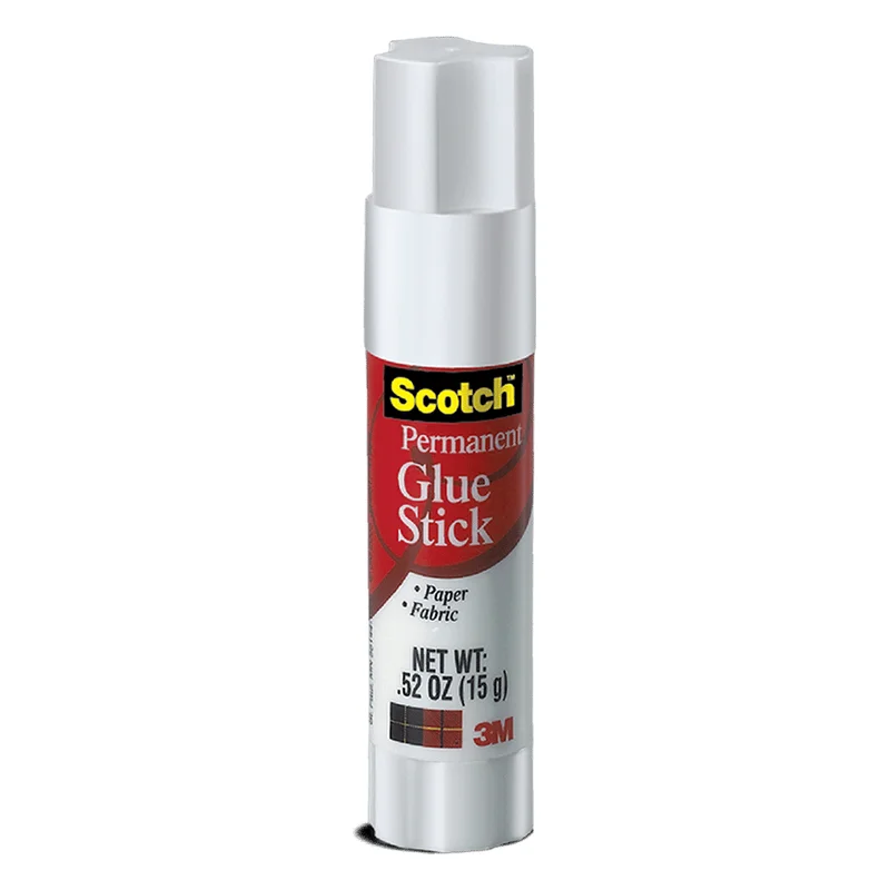 Scotch Permanent Glue Stick - White