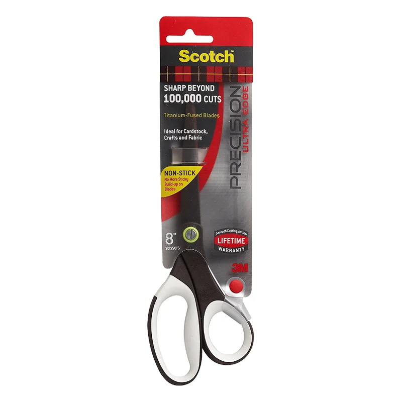 Scotch Precision Titanium Scissors - Non-Stick, 8in