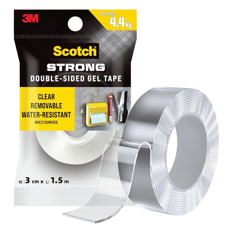 Scotch Strong Double Sided Gel Tape - 3cm x 1.5m
