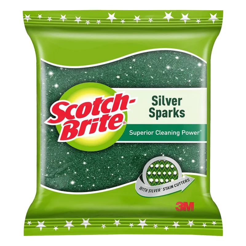 Scotch-Brite Silver Sparks Scrub Pad
