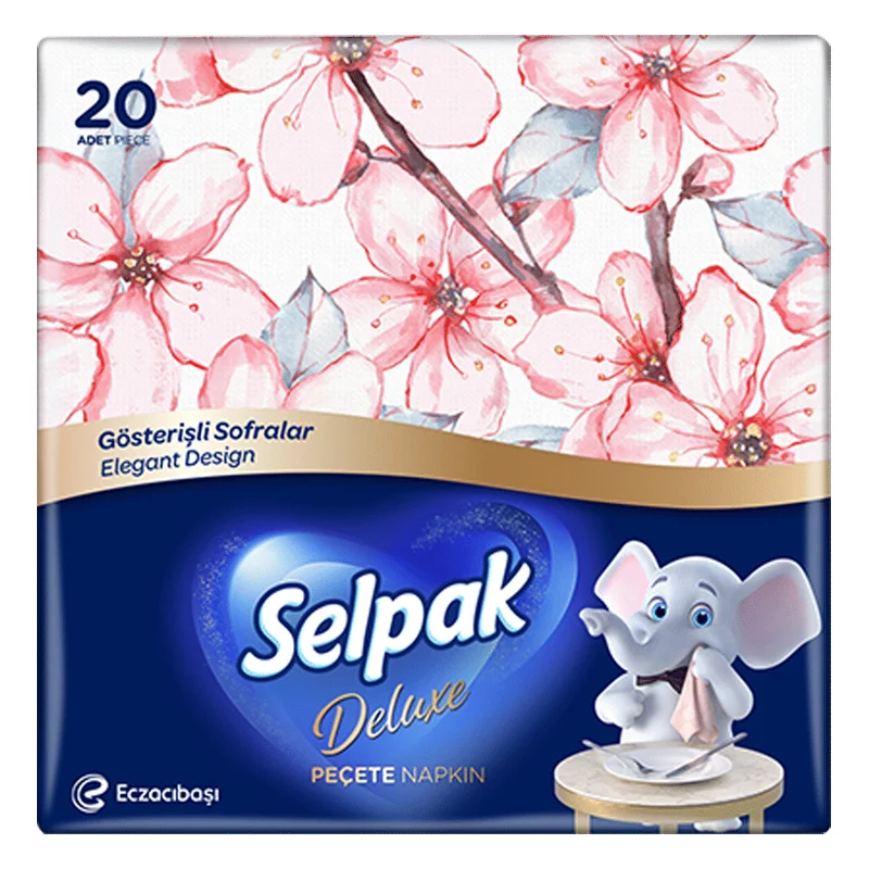 Selpak Deluxe Printed Napkins
