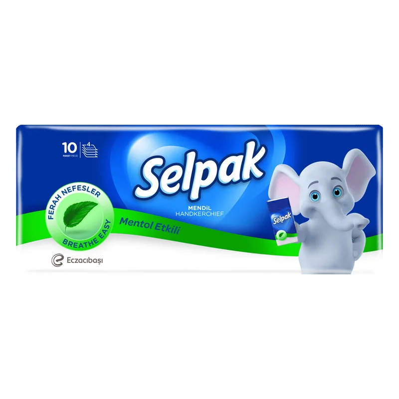 Selpak Menthol Fragrance Pocket Tissues