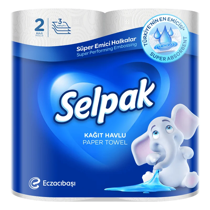 Selpak Super Absorbent Paper Towel - 3 Ply