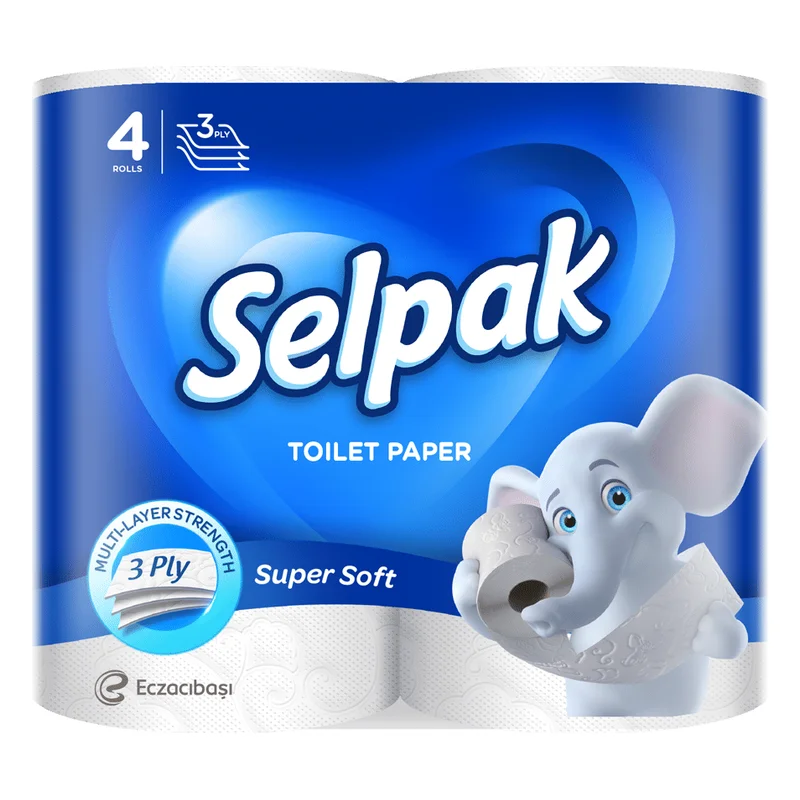 Selpak Super Soft Toilet Paper - 3 Ply