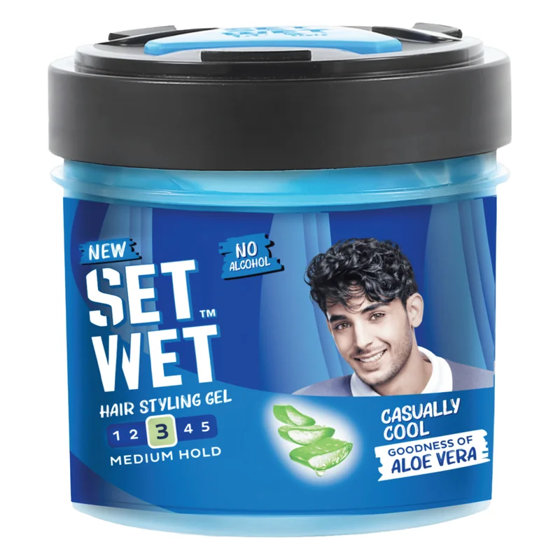 Set Wet Cool Hold Hair Gel