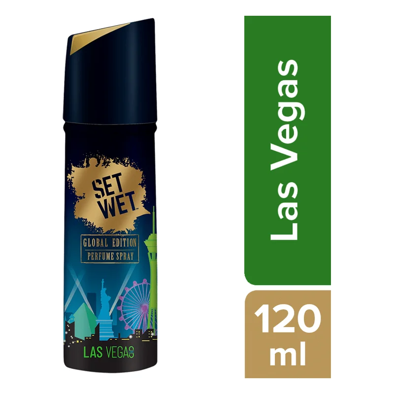 Set Wet Global Edition Las Vegas Live Perfume Spray