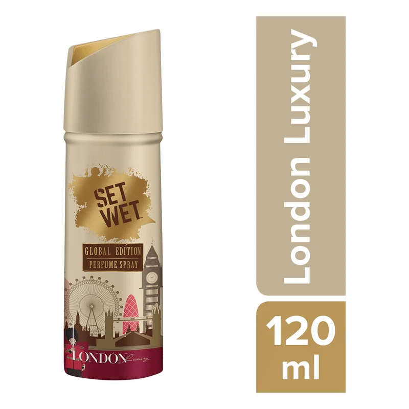 Set Wet Global Edition London Luxury Perfume Spray