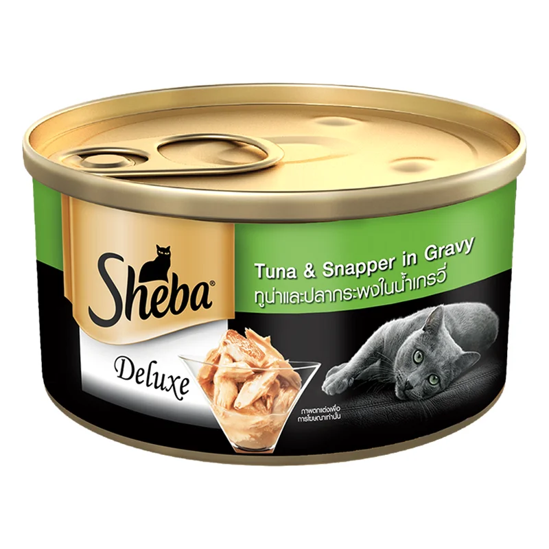 Sheba Deluxe Wet Cat Food - Tuna & Snapper