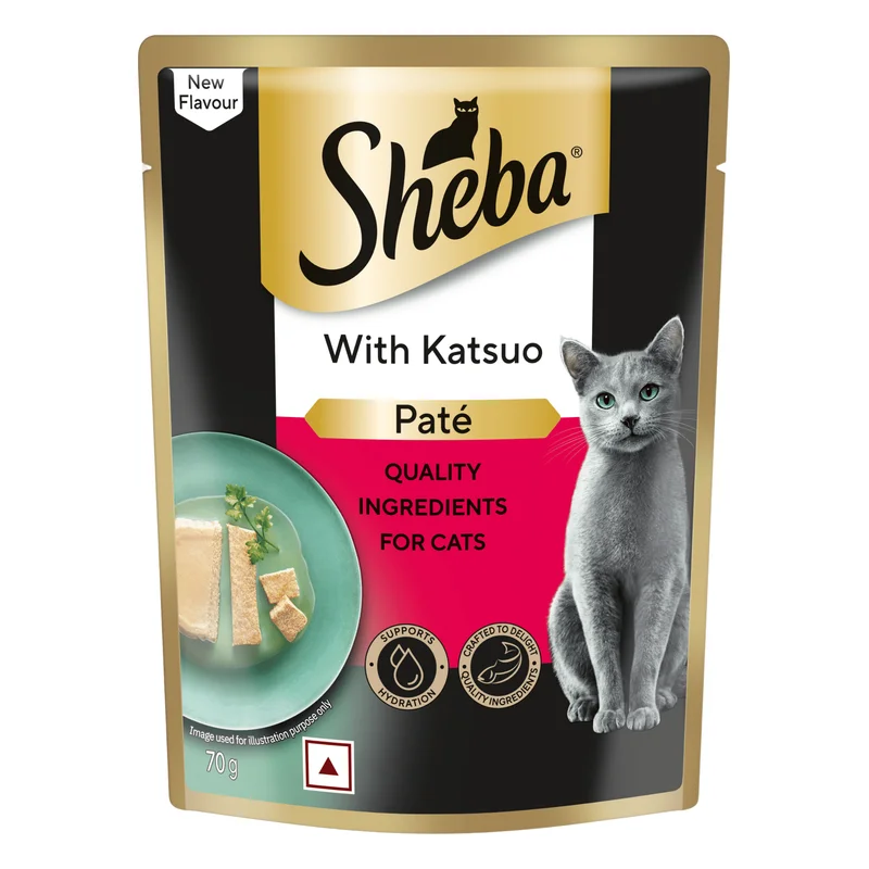 Sheba Pate Wet Cat Food - Katsuo