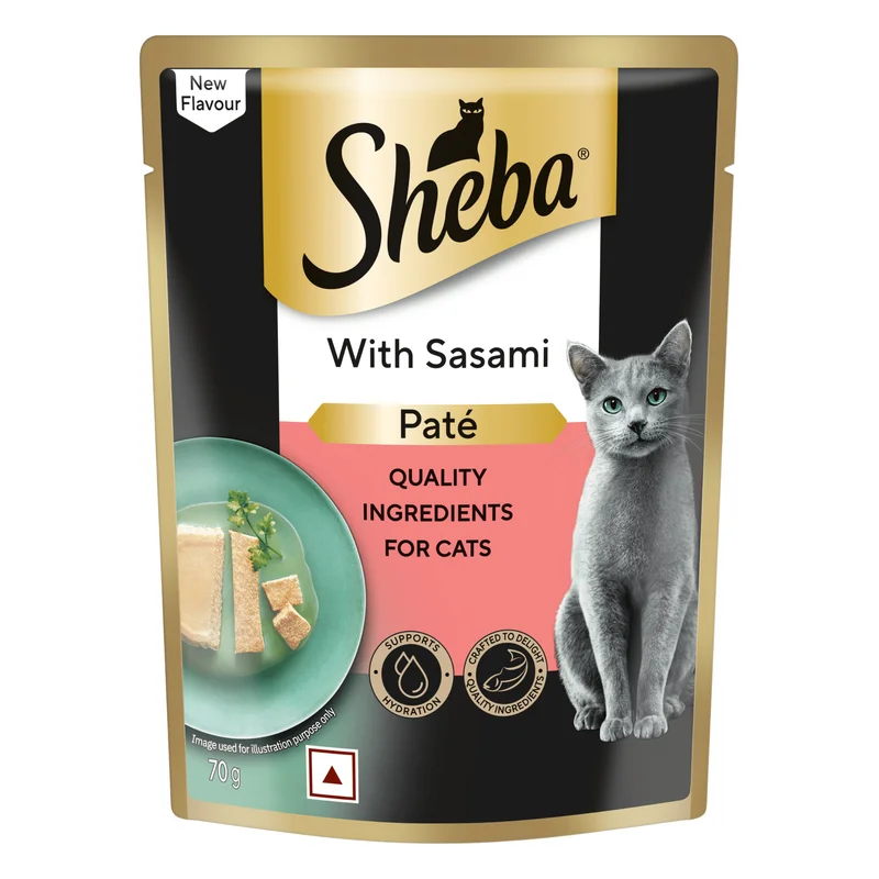 Sheba Pate Wet Cat Food - Sasami