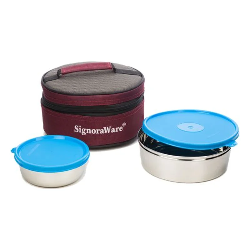 Signoraware Classic Stainless Steel Lunch Box