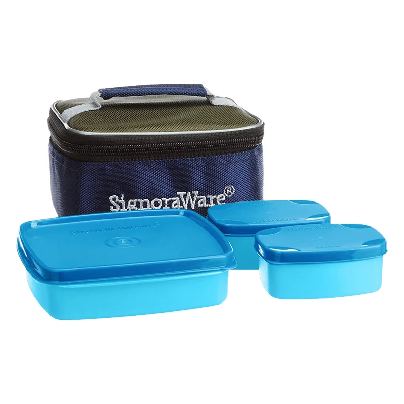Signoraware Hot N Cute Lunch Box with Bag