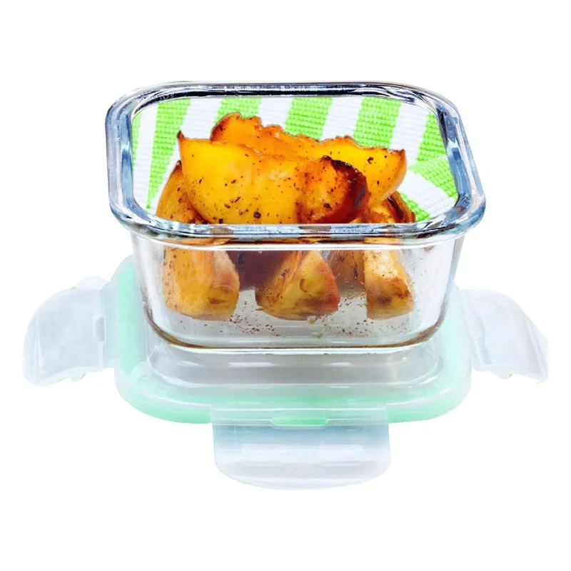 Signoraware Lock N Store Square Glass Container