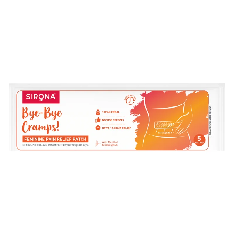Sirona Feminine Pain Relief Patch