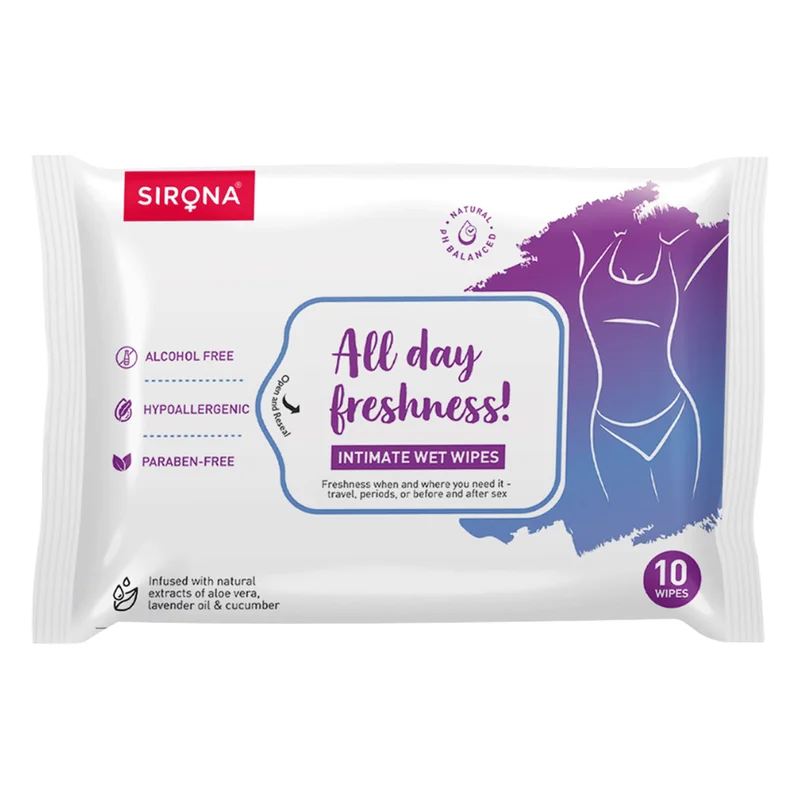 Sirona Intimate Wet Wipes