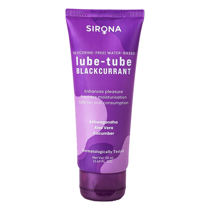 Sirona Natural Lubricant Gel - Blackcurrant