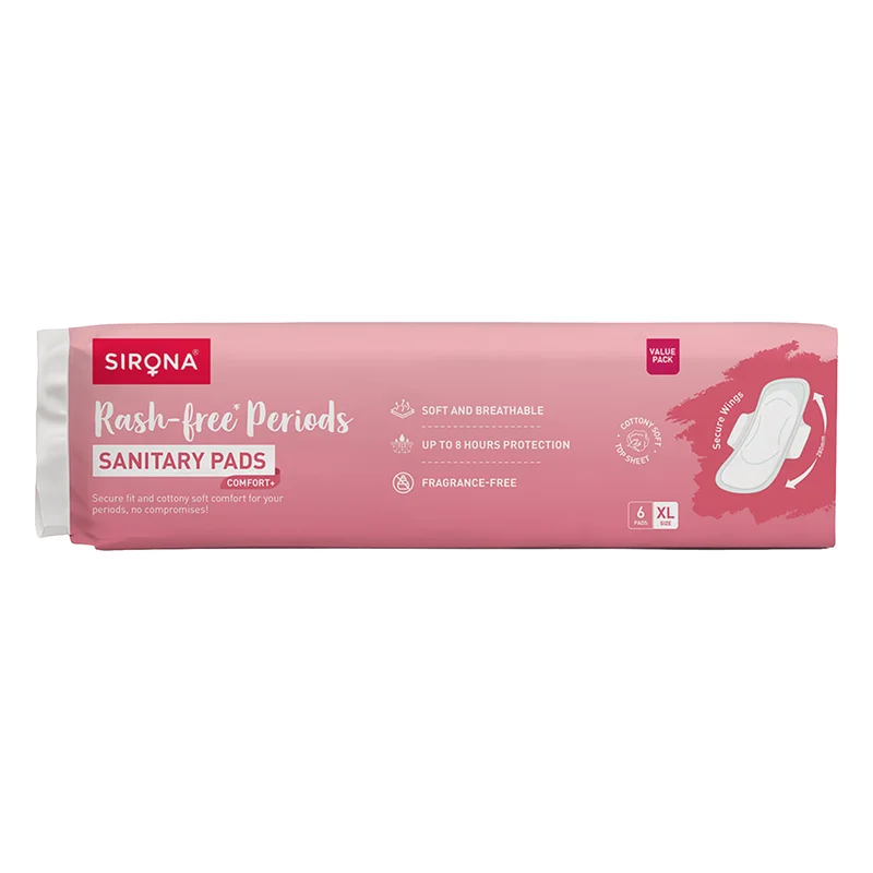 Sirona Rash Free Sanitary Pads - XL