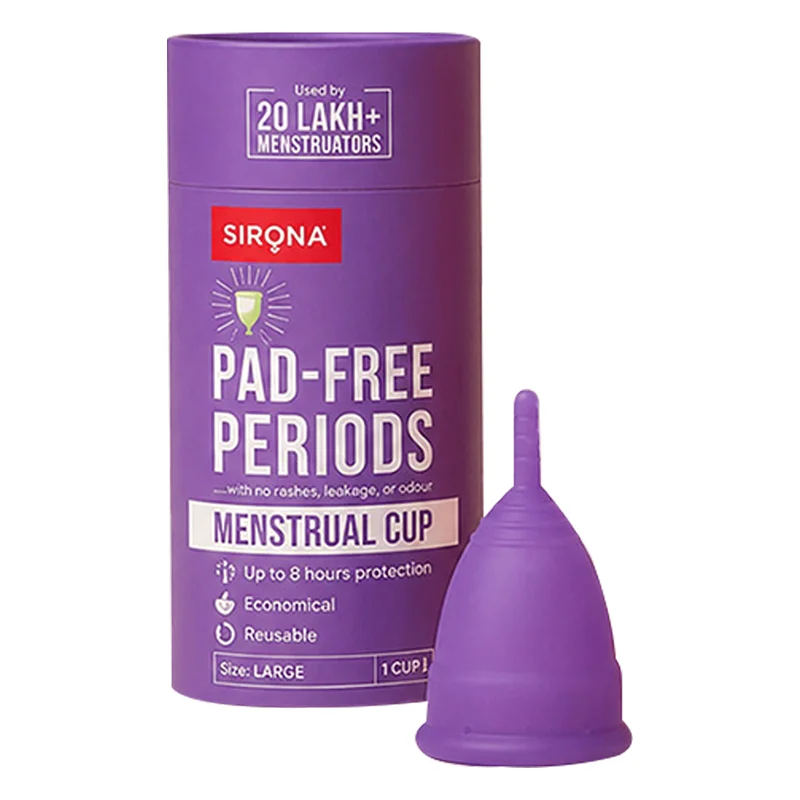 Sirona Reusable Menstrual Cup - Large