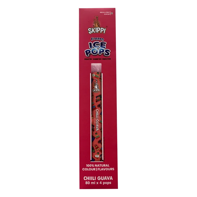 Skippi Chilli Guava Ice Pops (4 x 80ml)