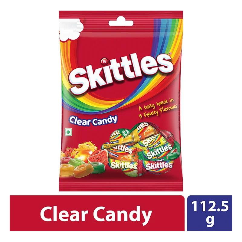 Skittles Clear Candy