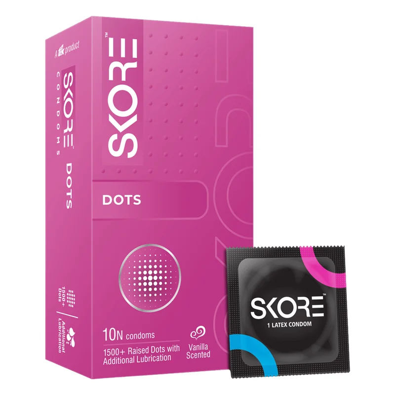 Skore Dots Dotted Condoms
