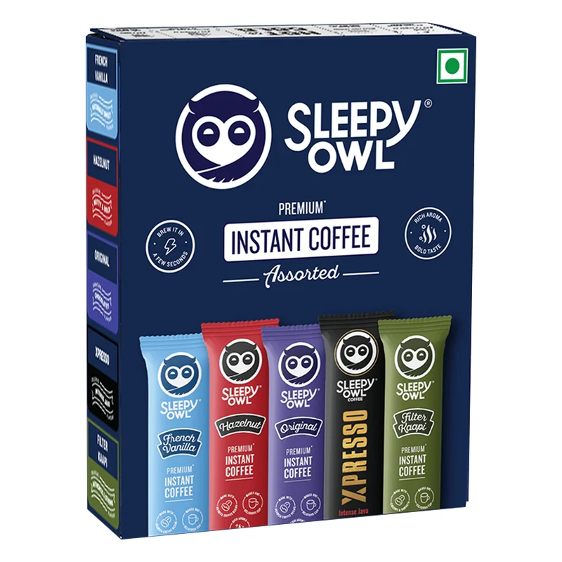 Sleepy Owl Assorted Premium Instant Coffee